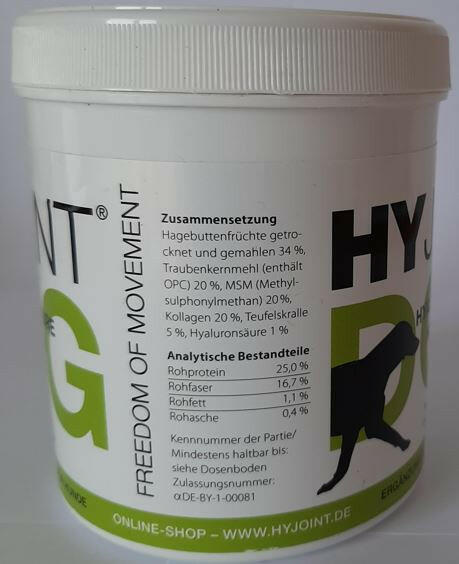 HYJOINT__Zusatzfutter Hund Gelenke